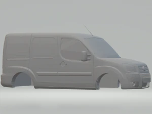 фіат добло 3D Принт Модель