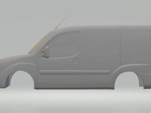 fiat doblo 3D Print Model
