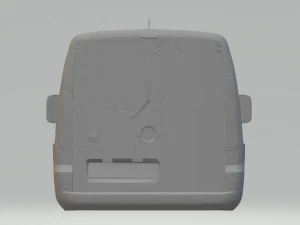 fiat doblo 3D Print Model