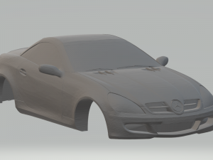 mercedes amg slk 3D Print Model