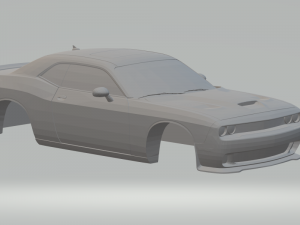 dodge challenger Modelo de impresión 3D