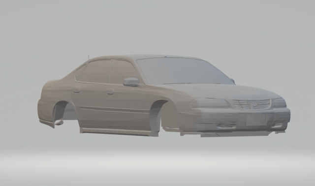 chevrolet impala ss Modello di stampa 3D .c4d .max .obj .3ds .fbx .stl .blend 