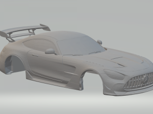 mercedes amg gtr black series 2020 3D 打印模型