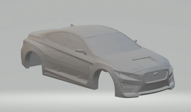 subaru wrx concept 3D Print Model .c4d .max .obj .3ds .fbx .stl .blend 