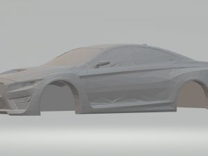 subaru wrx concept 3D Принт Модель
