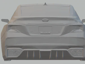 subaru wrx concept 3D Print Model