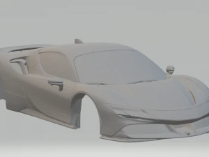 フェラーリ SF90 ストラダーレ 3Dプリントモデル