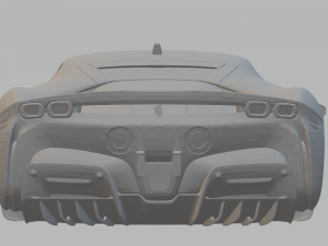 ferrari sf90 stradale Modelo de impresión 3D