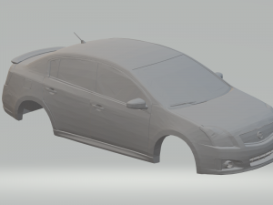 nissan sentra 3D प्रिंट मॉडल