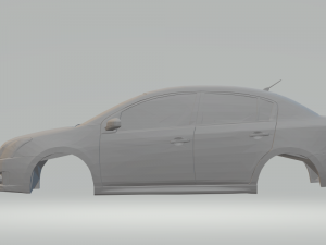 nissan sentra 3D-printmodel