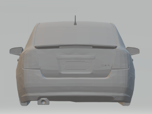 nissan sentra 3D-printmodel