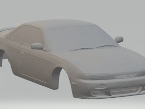 nissan silvia s14 3D Print Model