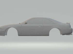 nissan silvia s14 3D 프린트 모델