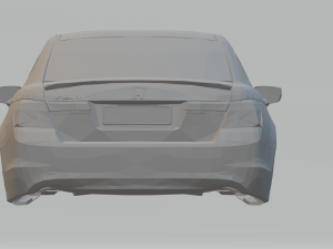 honda accord 3D-Druckmodell