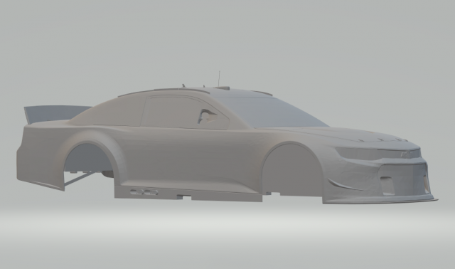 chevrolet camaro zl1 nascar 2020 3D 打印模型 .c4d .max .obj .3ds .fbx .stl .blend 