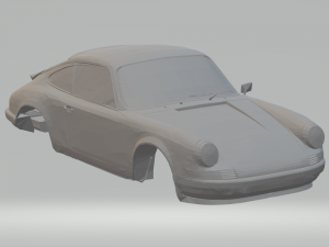 porsche 911 1970 3D प्रिंट मॉडल