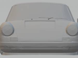 porsche 911 1970 3D 打印模型