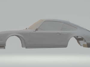 porsche 911 1970 3D 打印模型