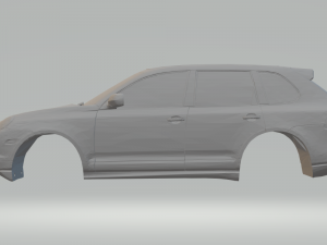 porsche cayenne 3D 打印模型