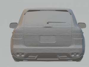 porsche cayenne 3D 打印模型