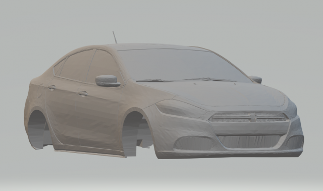 dodge dart Model Cetak 3D .c4d .max .obj .3ds .fbx .stl .blend 