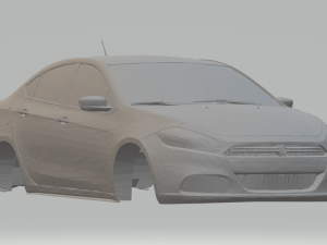 dodge dart 3D प्रिंट मॉडल