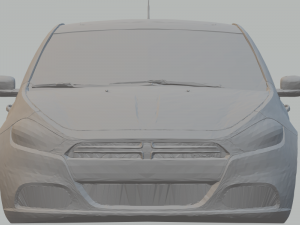 dodge dart Model Cetak 3D