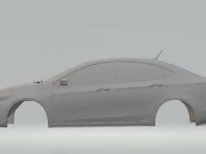 dodge dart Model Cetak 3D