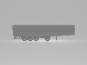 trailer brazilian truck canguru Model do druku 3D