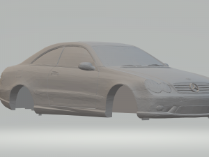 mercedes benz amg clk 3D 打印模型