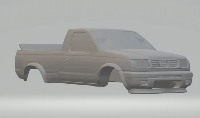 frontier race drag 3D Print Model .c4d .max .obj .3ds .fbx .stl .blend 