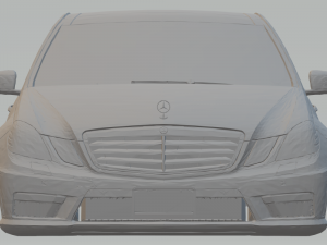 mercedes amg class e 3Dプリントモデル