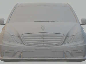mercedes amg class e 3D Print Model
