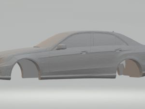 mercedes amg class e 3Dプリントモデル