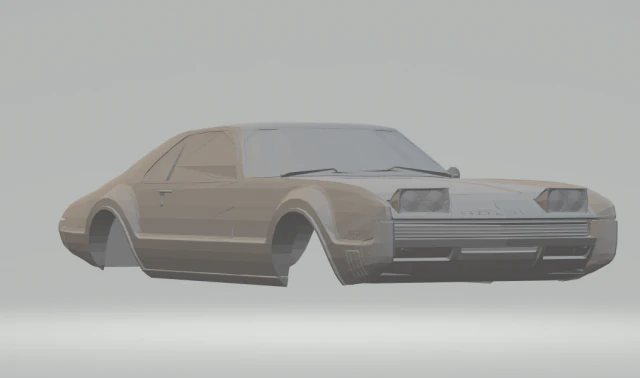 oldsmobile toronado 66 3D Print Model .c4d .max .obj .3ds .fbx .stl .blend