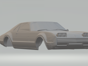 oldsmobile toronado 66 3Dプリントモデル