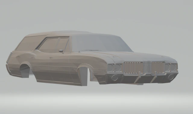 1969 oldsmobile vista cruiser 3D Print Model .c4d .max .obj .3ds .fbx .stl .blend 