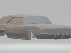 1969 oldsmobile vista cruiser 3D Print Model