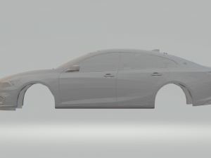 chevrolet malibu Modèles 3D en vedette