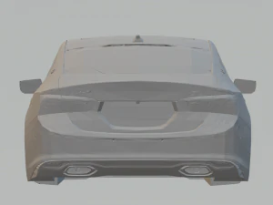 chevrolet malibu 3D Print Model