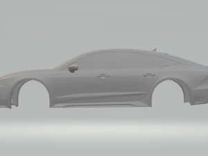 audi rs7 Modèles 3D en vedette