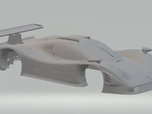 porsche 911 gt1 1998 3D 프린트 모델