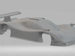 Порше 911 GT1 1998 г. 3D Принт Модель