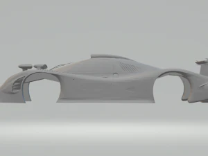 porsche 911 gt1 1998 3D Print Model