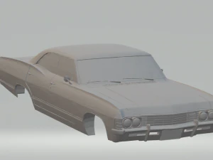 impala berline 67 surnaturel Modèles 3D en vedette