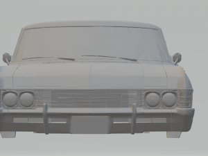 impala sedan 67 supernatural 3D Print Model