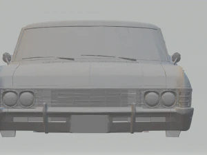 impala sedan 67 supernatural 3D Print Model