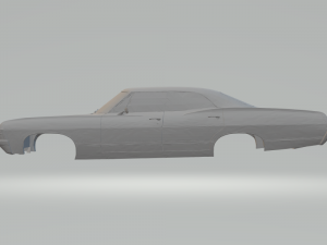 impala sedan 67 supernatural 3D Print Model