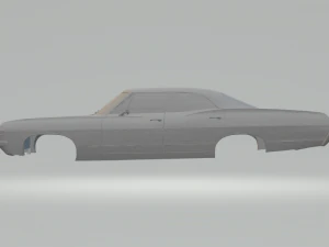 impala sedan 67 supernatural 3D Print Model