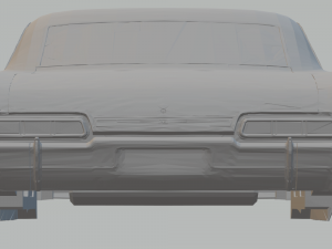 impala sedan 67 supernatural 3D Print Model